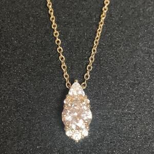 Judith Ripka 18K Gold Vermeil over Sterling and CZ Statement Necklace